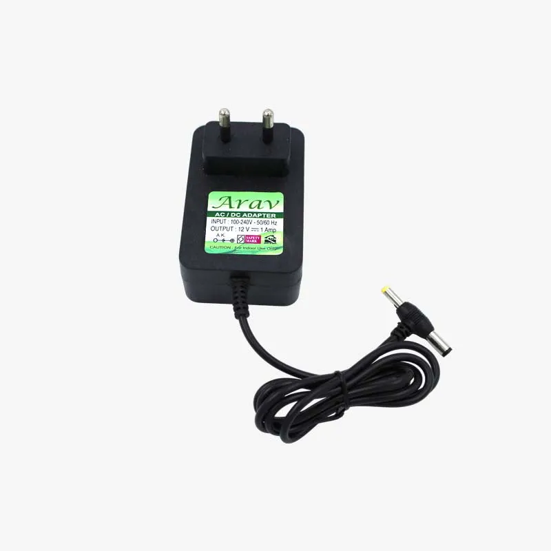 12V 1A DC Power Adapter Double Pin - High Quality