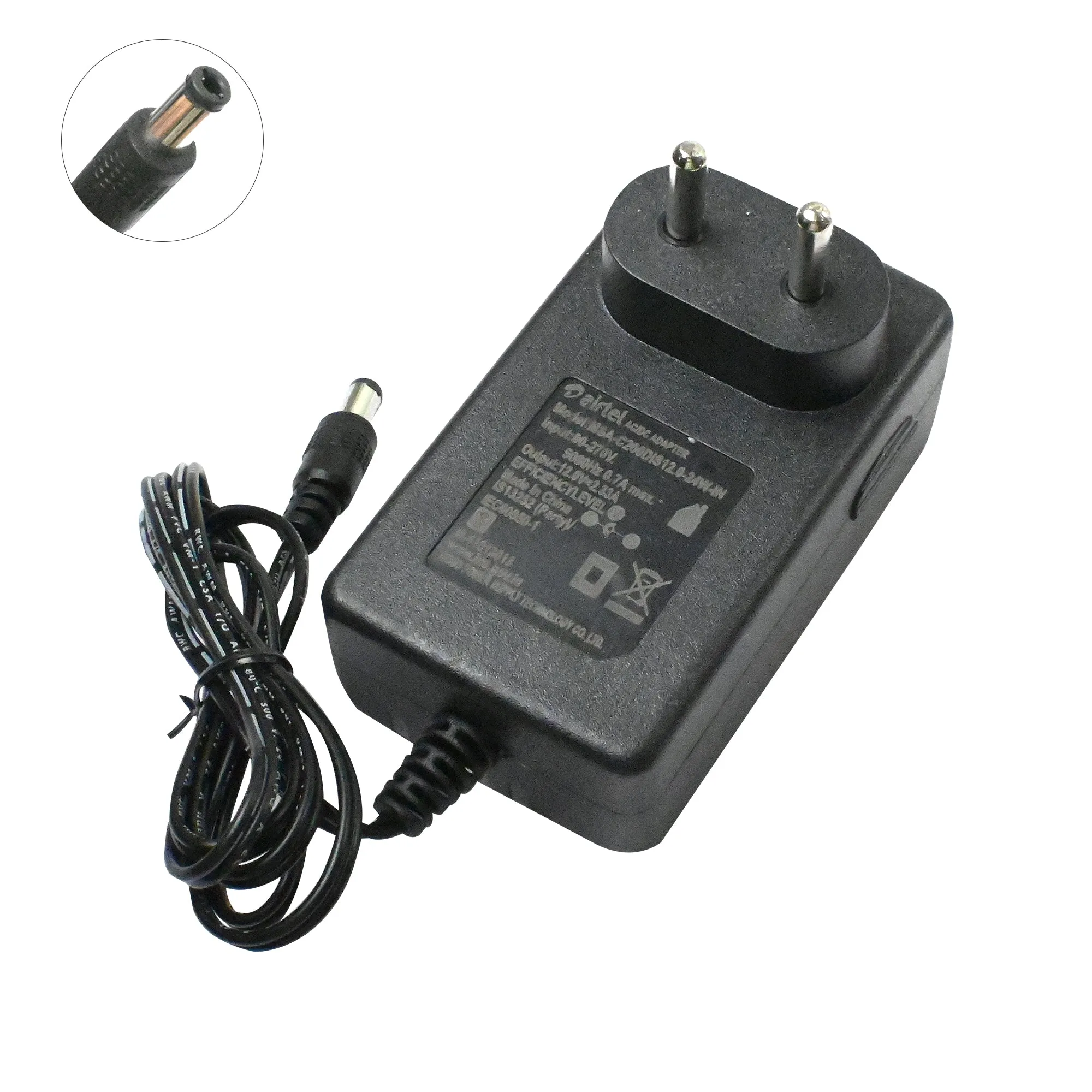 12V 2A/2.3A AC-DC Power Supply Adapter