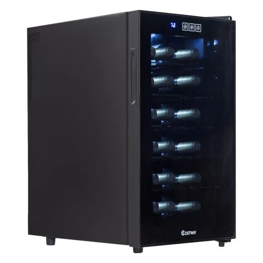 18 Bottle Freestanding Thermoelectric Wine Cooler