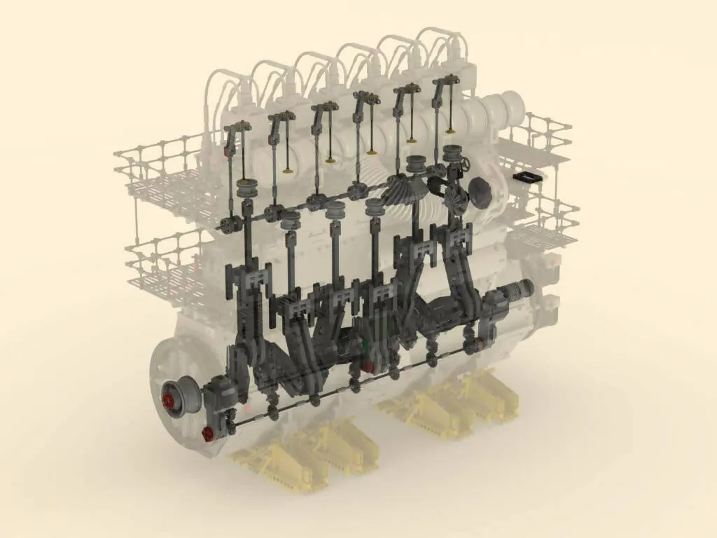 2-Stroke Marine Diesel Engine