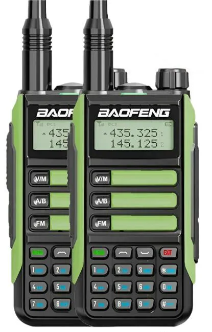 2Pack Baofeng UV16 MAX V2 Walkie Talkie 10W VHF UHF Dual Band Two Way CB Ham Radio UV-16 Portable Radio Transceiver UV5R UV10R