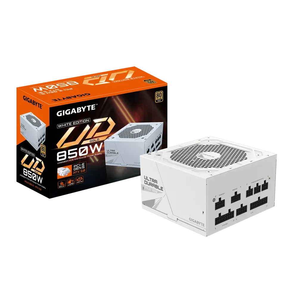 850W Gigabyte UD850GM PG5W ATX 3.0 Gold Modular PSU