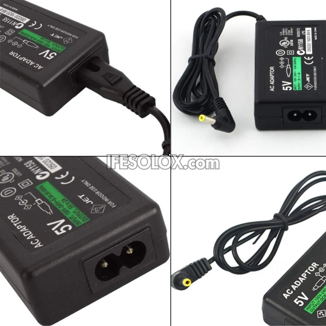 AC Adapter Power Charger for Sony PSP 1000, 2000, 3000 and E1000 - Brand New