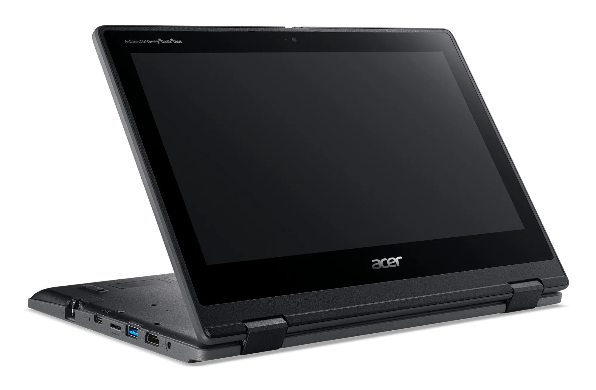 Acer TravelMate Spin Laptop, Intel Celeron N6000, 8 GB RAM, 256 GB SSD, 11.6" Inch Touchscreen FHD Display, Win 11 Pro, Black