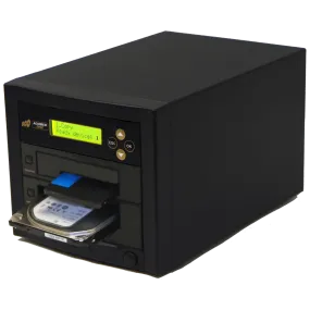 Acumen Disc 1 to 1 SATA III Hard Drive Duplicator (up to 600MB/s) - 3.5" & 2.5" HDD & SSD Memory Card Copier & Sanitizer (DoD Compliant) - H01-SATA3