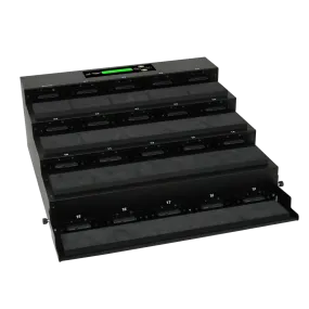 Acumen Disc 1 to 19 Flatbed SATA III Hard Drive Duplicator (up to 600MB/s) - Multiple HDD & SSD Memory Card Copier & HDD Sanitizer (DoD Compliant) - AD19-OP600