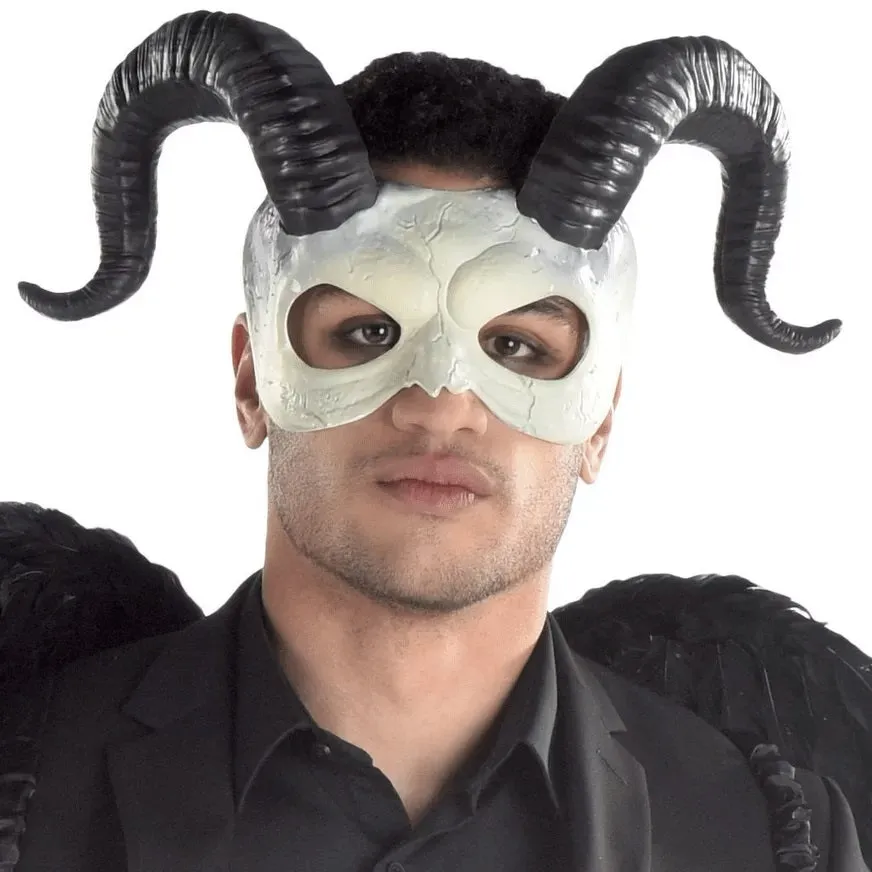 Adult Ram Horns Mask