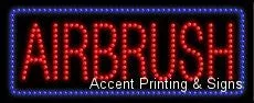 Airbrush LED Sign (High Impact, Energy Efficient)