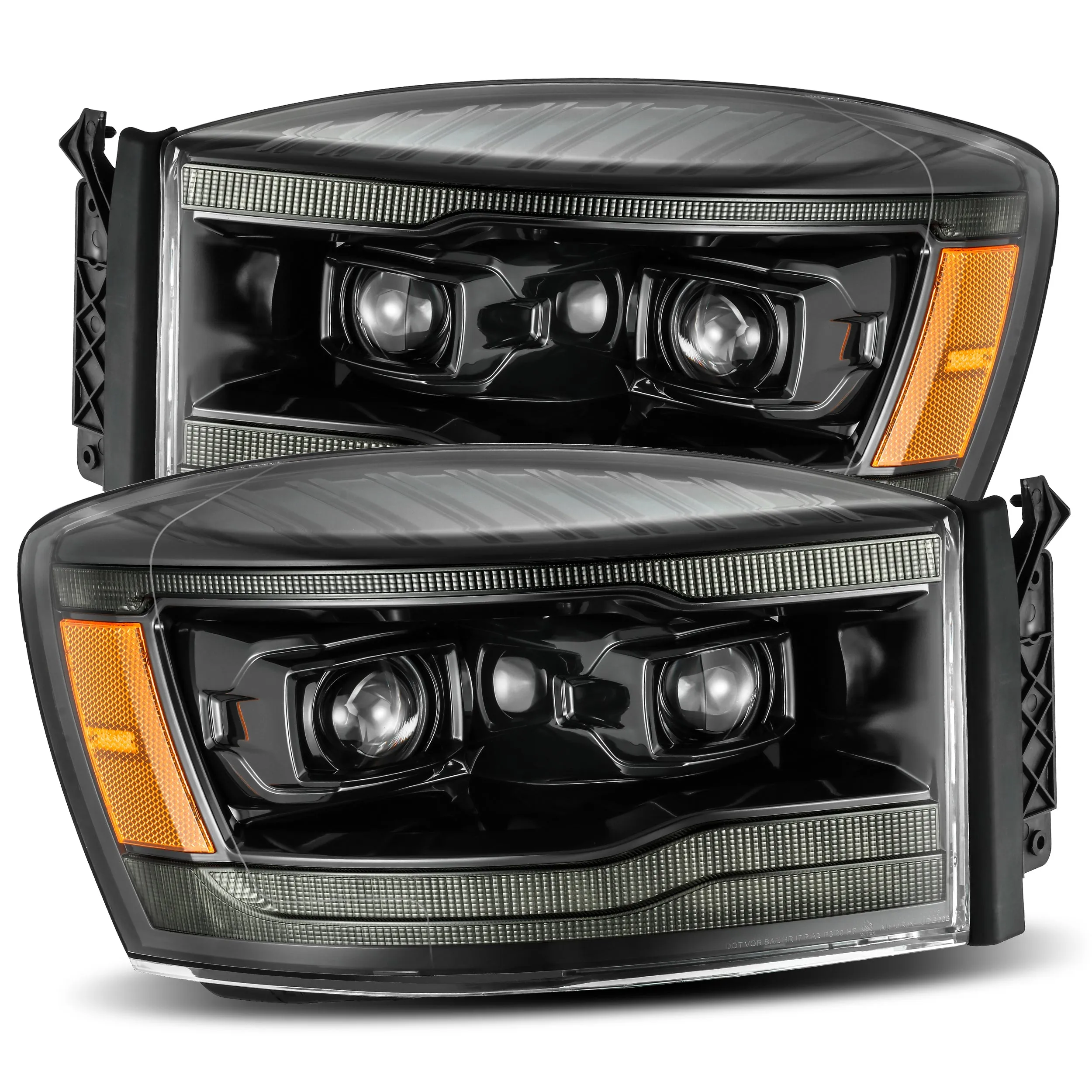 Alpha Rex Pro-Series Projector Headlights For Ram (2006-2008)