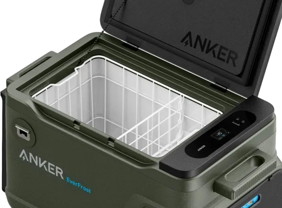 Anker EverFrost Portable Cooler <b>30</b> with New 299Wh Battery, Powered by AC/DC/Solar