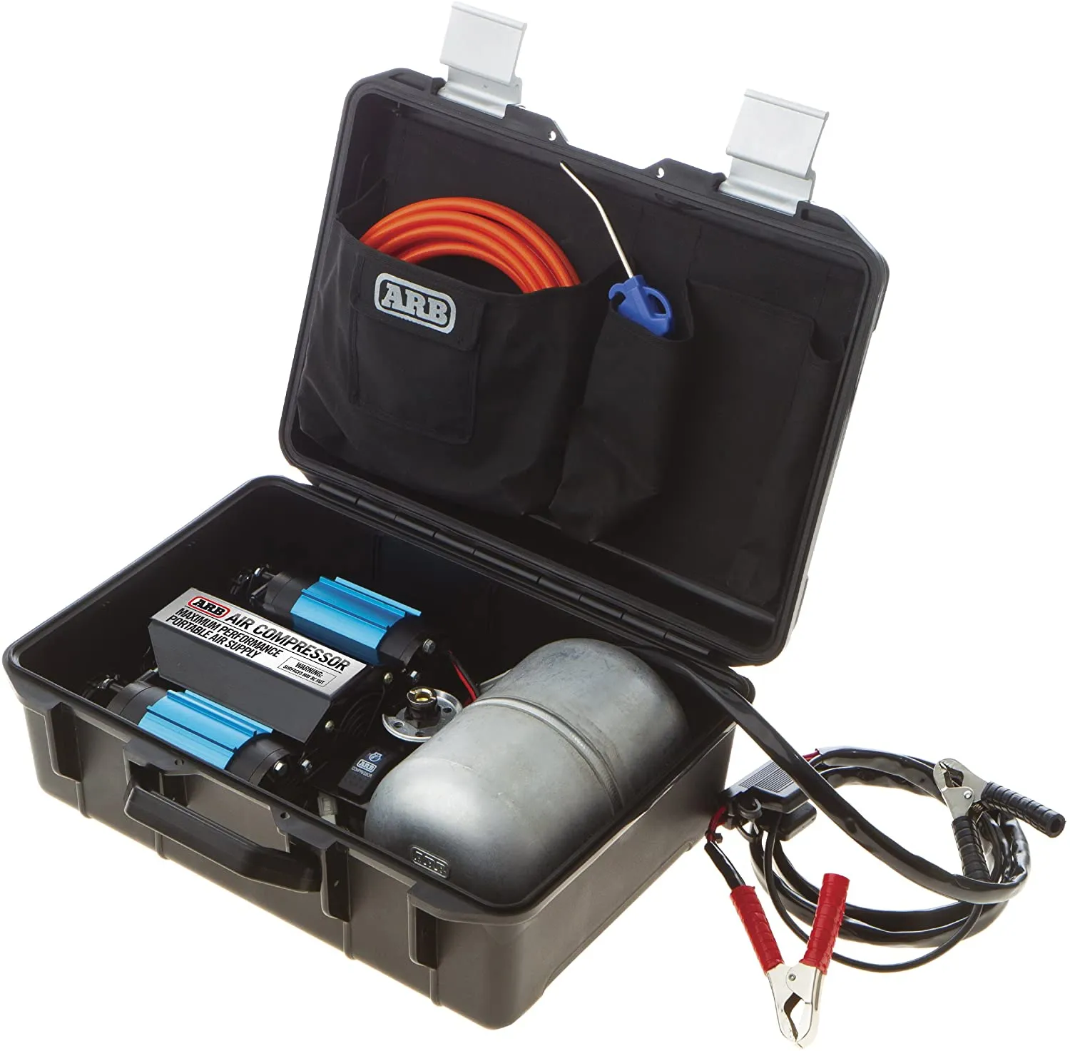 ARB - Twin Motor High Performance Portable 12 Volt Air Compressor Kit