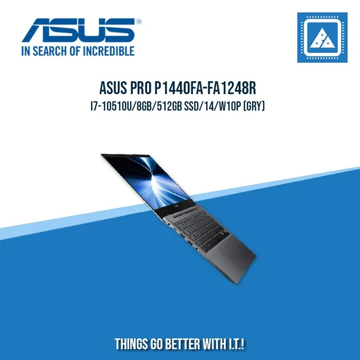 ASUS PRO P1440FA-FA1248R I7-10510U/8GB/512GB SSD | BEST FOR FREELANCERS LAPTOP