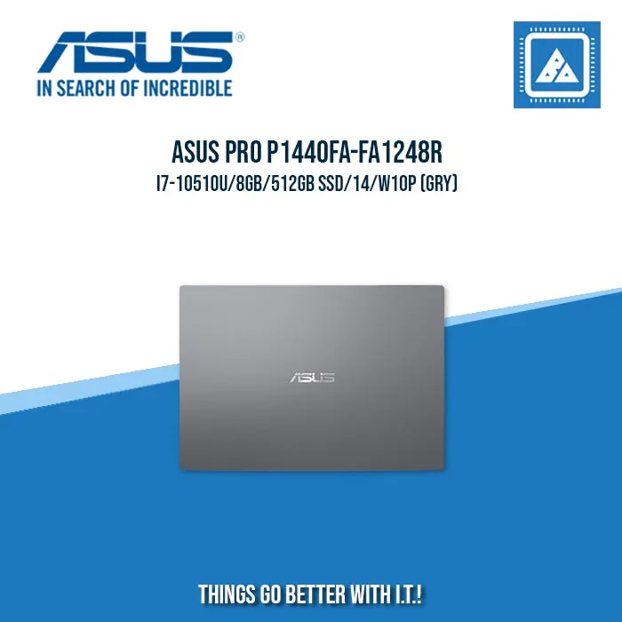 ASUS PRO P1440FA-FA1248R I7-10510U/8GB/512GB SSD | BEST FOR FREELANCERS LAPTOP