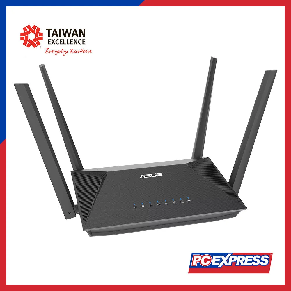 ASUS RT-AX52 AX1800 Dual Band WiFi 6 Router