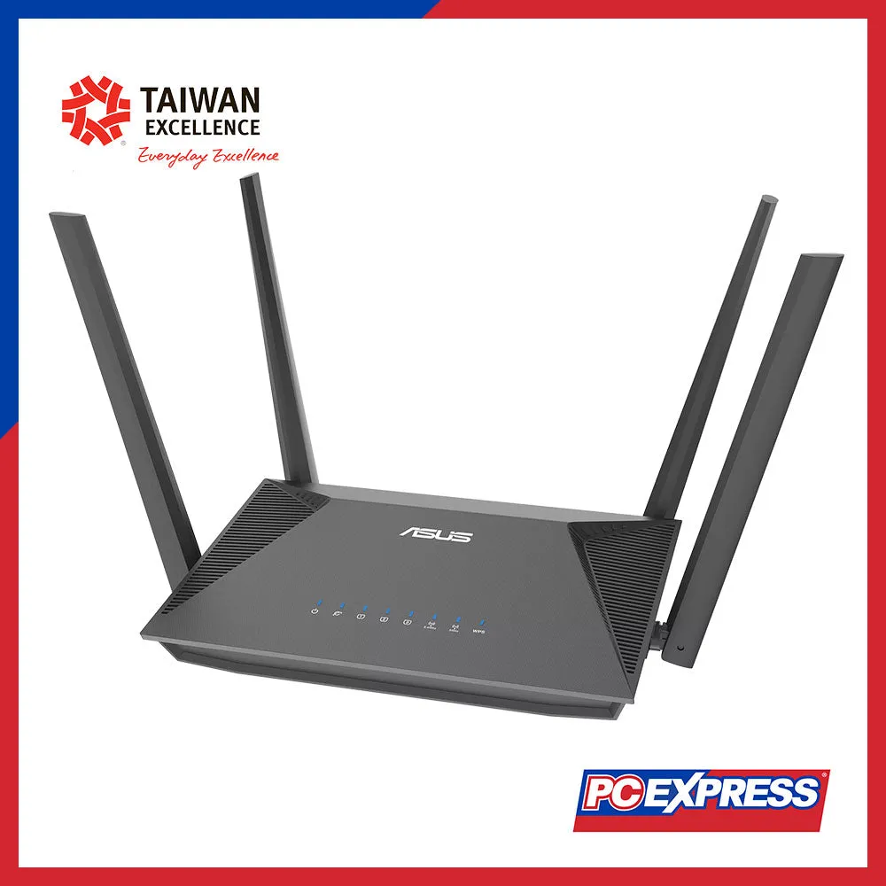 ASUS RT-AX52 AX1800 Dual Band WiFi 6 Router