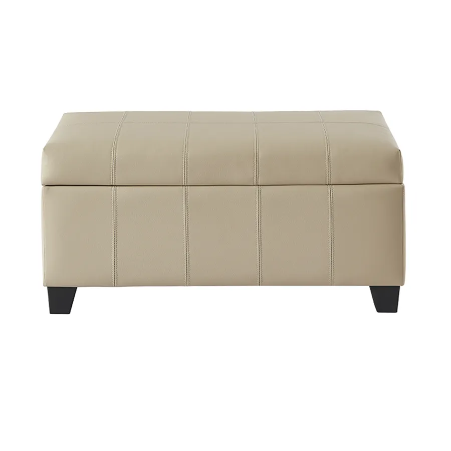 Averill Storage Bench - Faux Leather