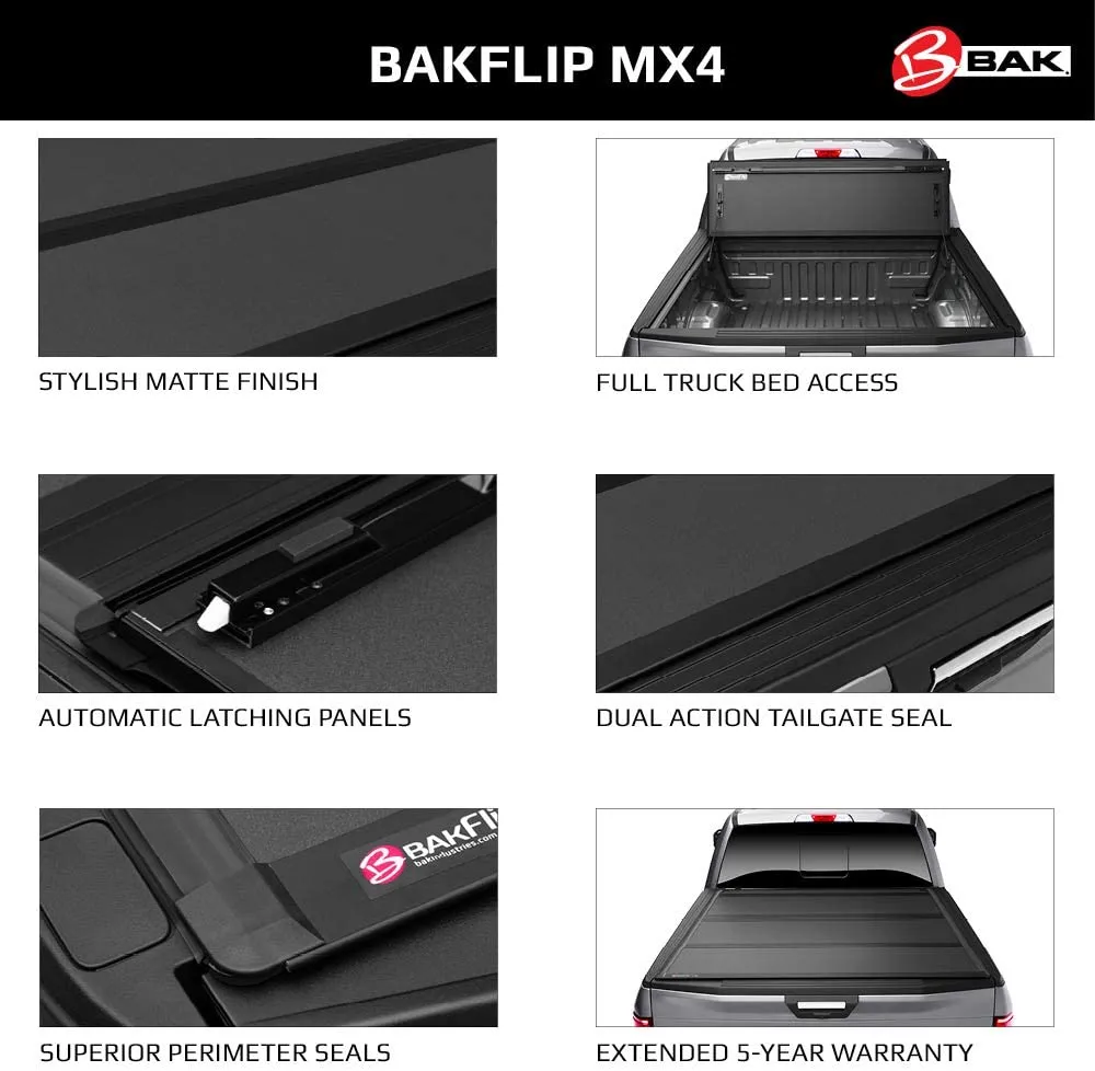 Bak Industries BAKFlip MX4 Truck Bed Cover For Ram