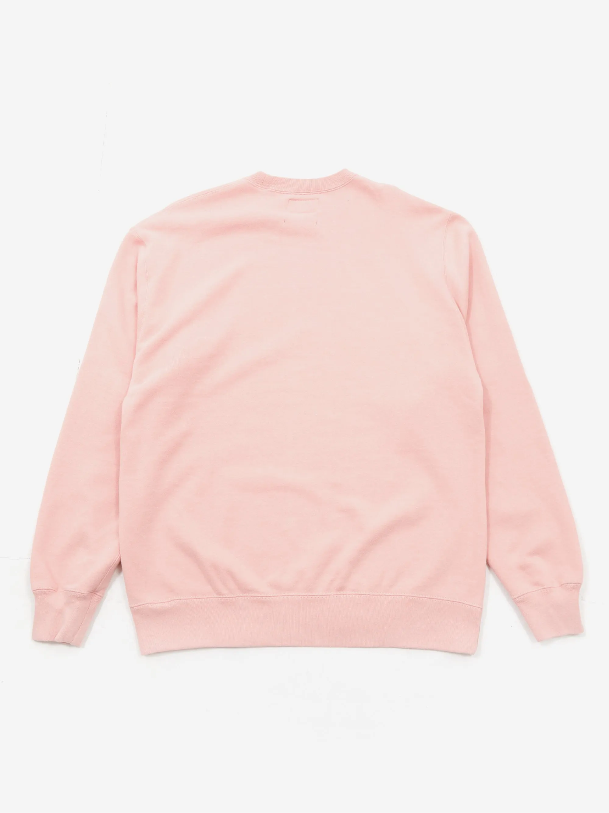 Beams Plus Crewneck Sweater - Pink