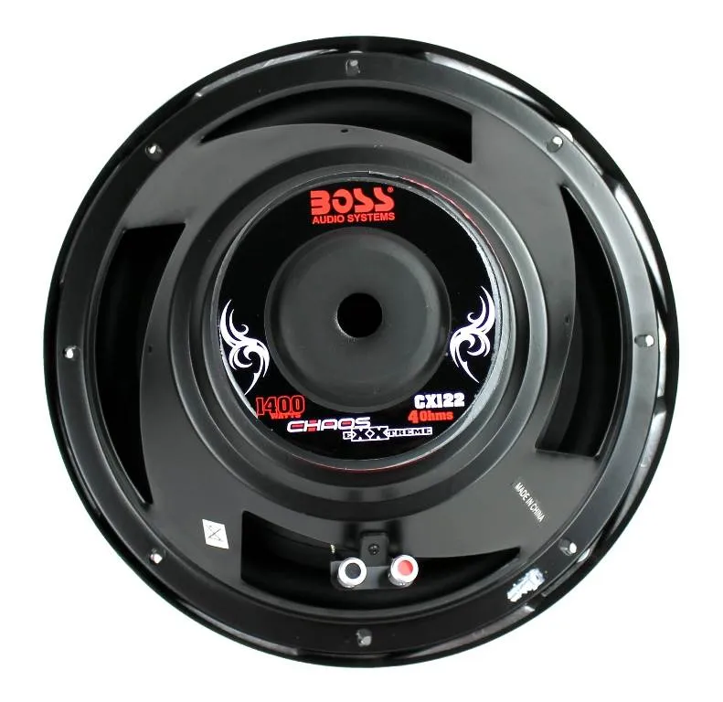 BOSS AUDIO CX122 12" 1400W Car Power Subwoofers Sub Mono Amplifier  Amp Kit Box