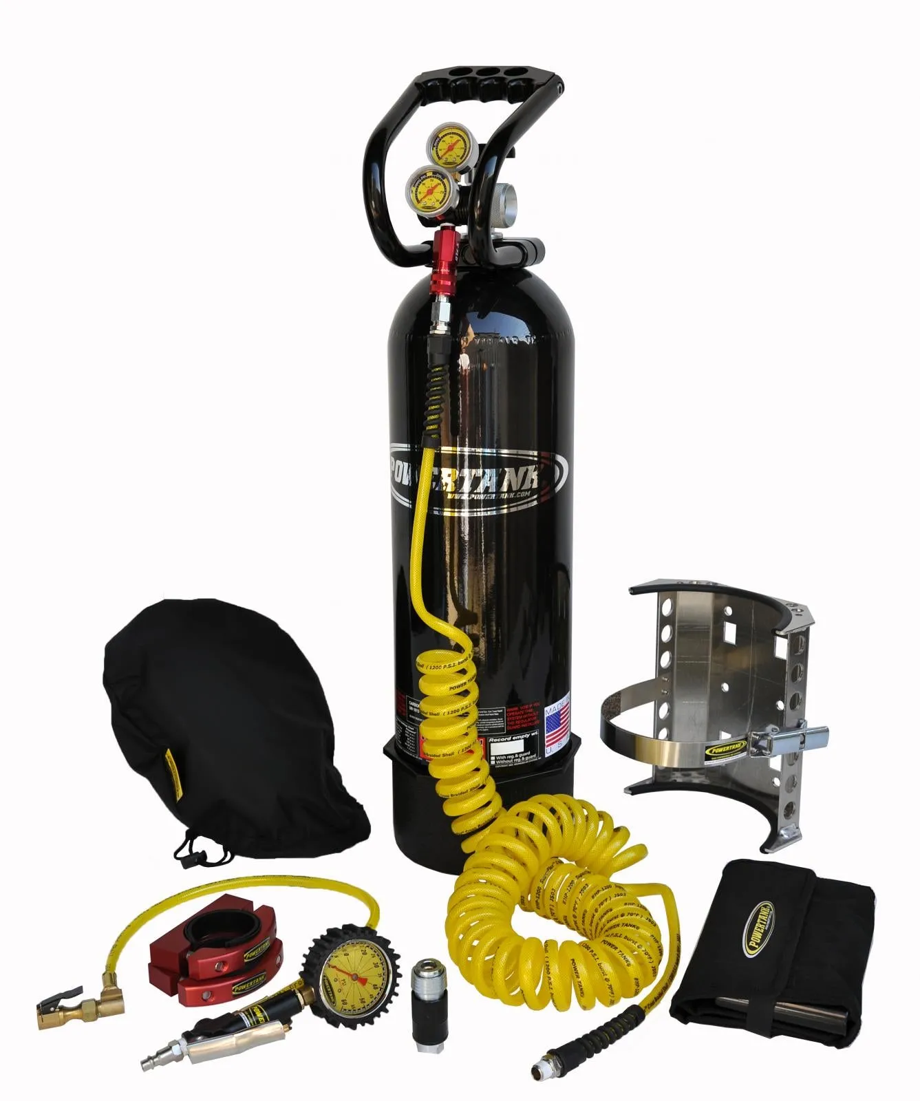 CO2 Tank 15 LB Power Tank Package C 400 PSI Power Tank