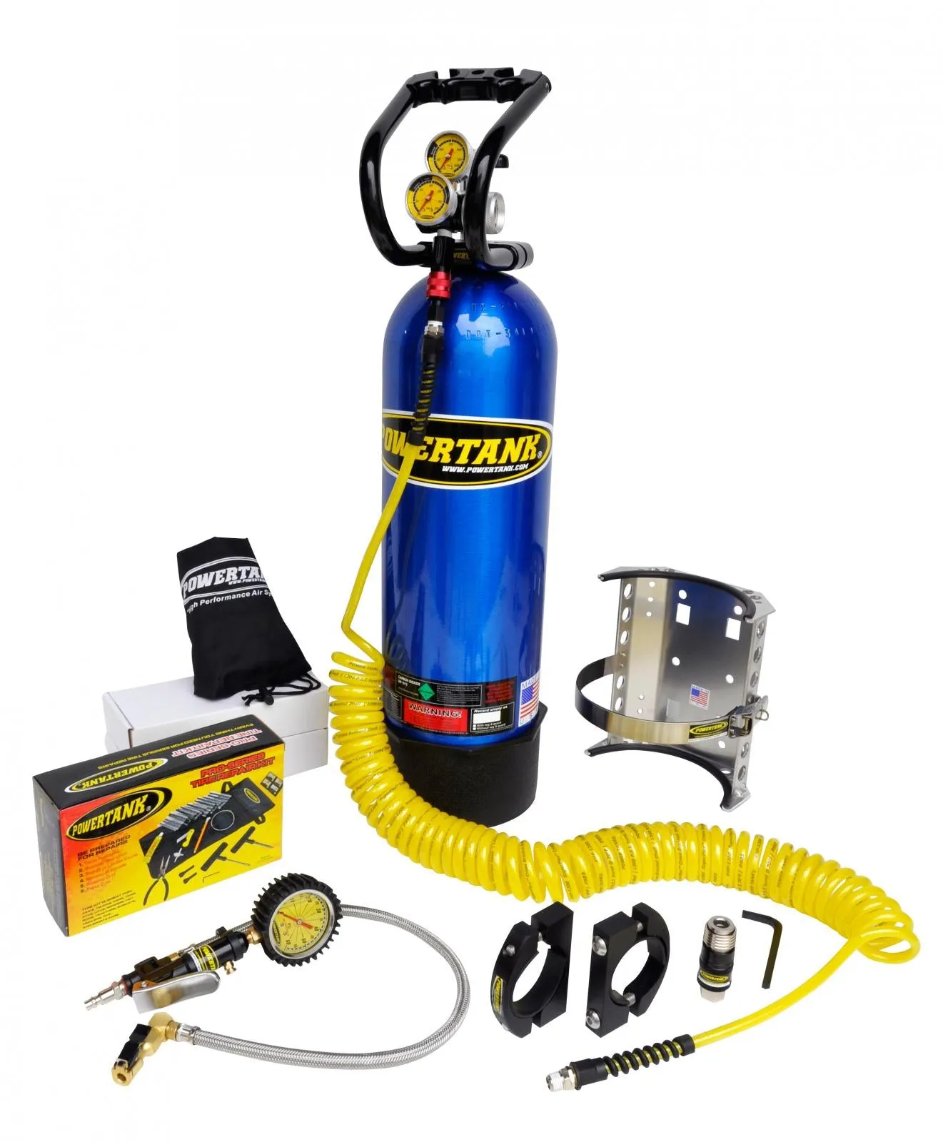 CO2 Tank 15 LB Power Tank Package C 400 PSI Power Tank