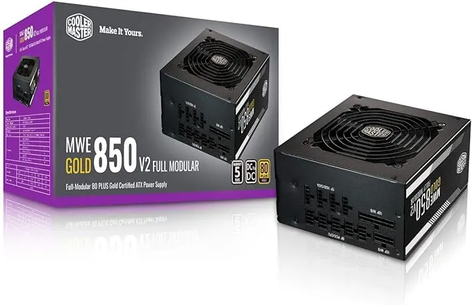 Cooler Master MWE Gold 850 V2 Full Modular Power Supply