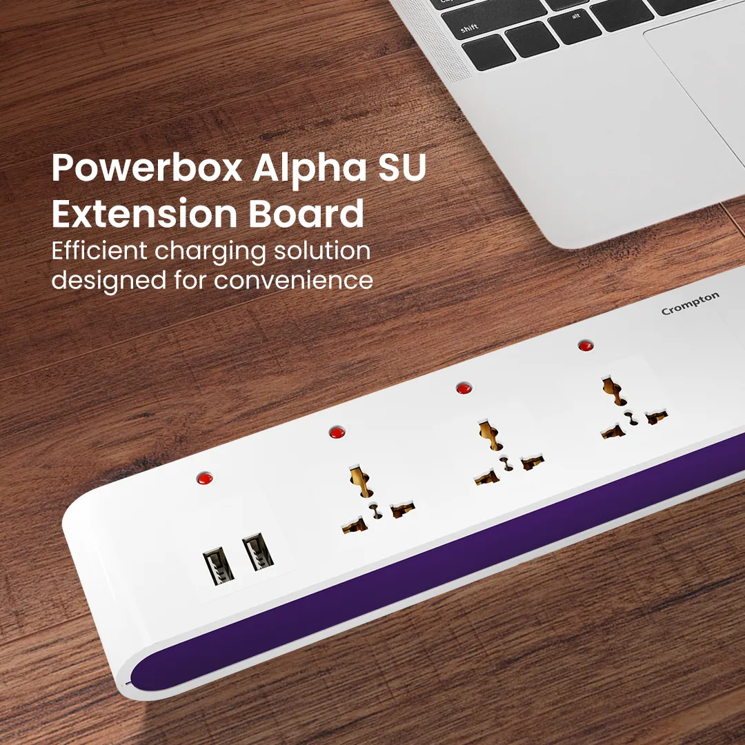 Crompton Powerbox Alpha SU Extension Board 6A - White