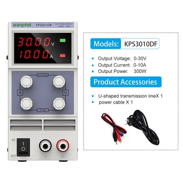 DC Power Supply Voltage Regulator Stabilizer Switching Variable Bench Source