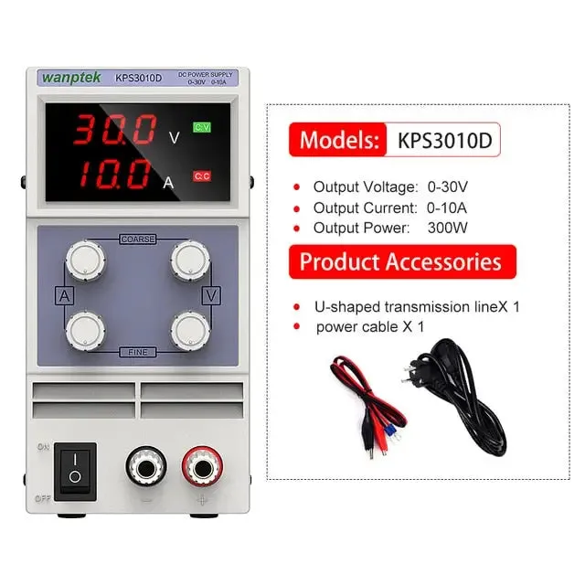 DC Power Supply Voltage Regulator Stabilizer Switching Variable Bench Source