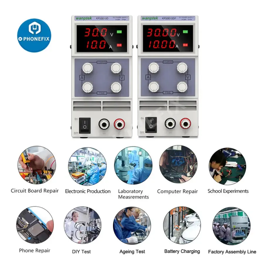 DC Power Supply Voltage Regulator Stabilizer Switching Variable Bench Source