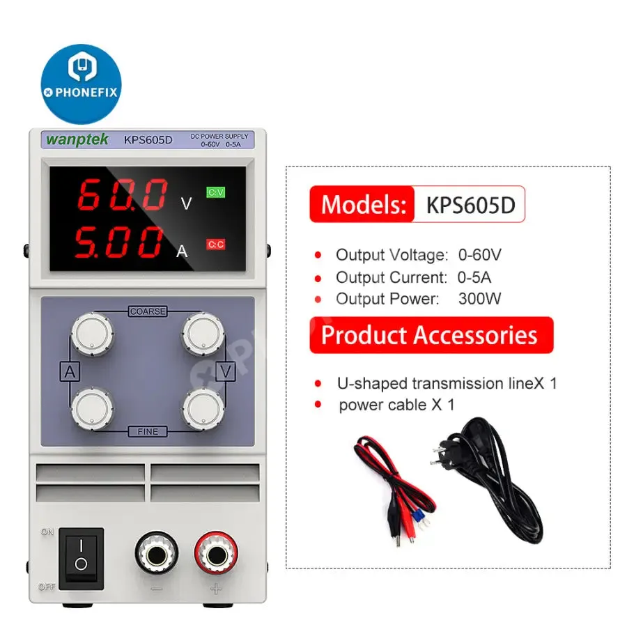 DC Power Supply Voltage Regulator Stabilizer Switching Variable Bench Source