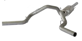 *Discontinued* 2004.5-2007 Cummins 4" Cat back Dual Exhaust (FLO-718)