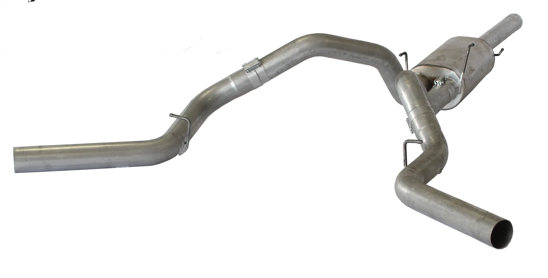 *Discontinued* 2004.5-2007 Cummins 4" Cat back Dual Exhaust (FLO-718)