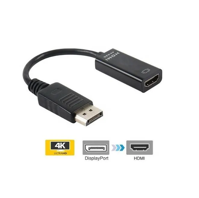 Displayport to HDMI Cable For 4K Resolution