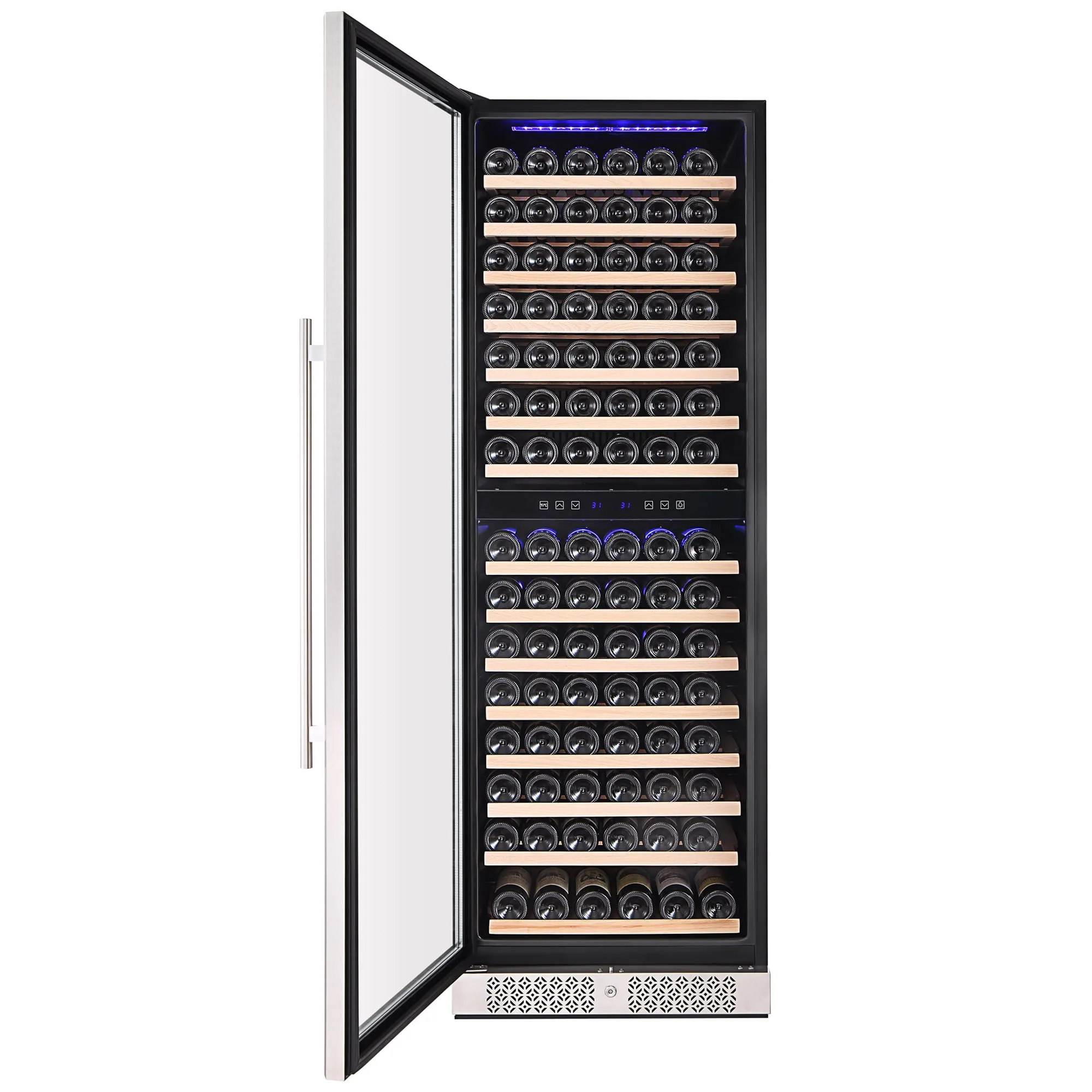 Empava WC08D Dual Zone Wine Cooler 70" Tall Wine Fridge