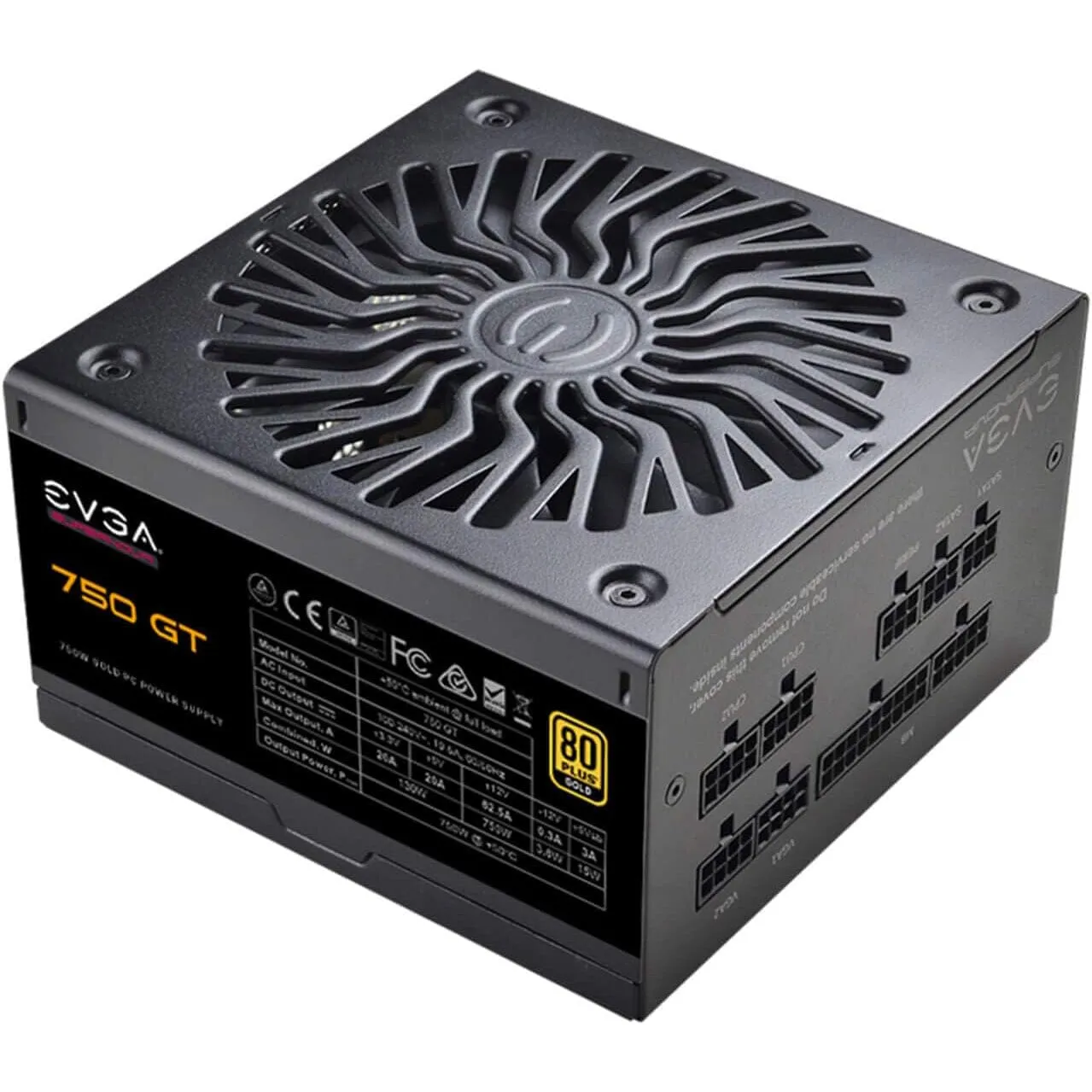 Evga 750w Gold Power Supply 220-GT-0750-Y1 (Refurbished)