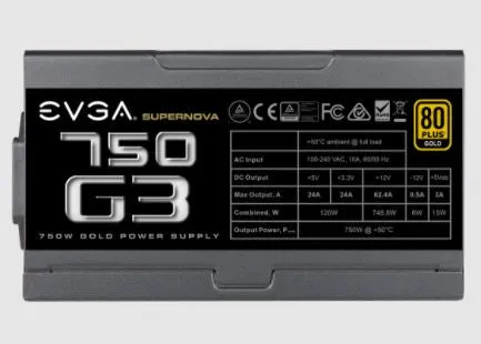 EVGA SuperNOVA 750W G3 Power Supply