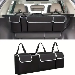 High Capacity Car Boot Back Seat Trunk Storage Bag