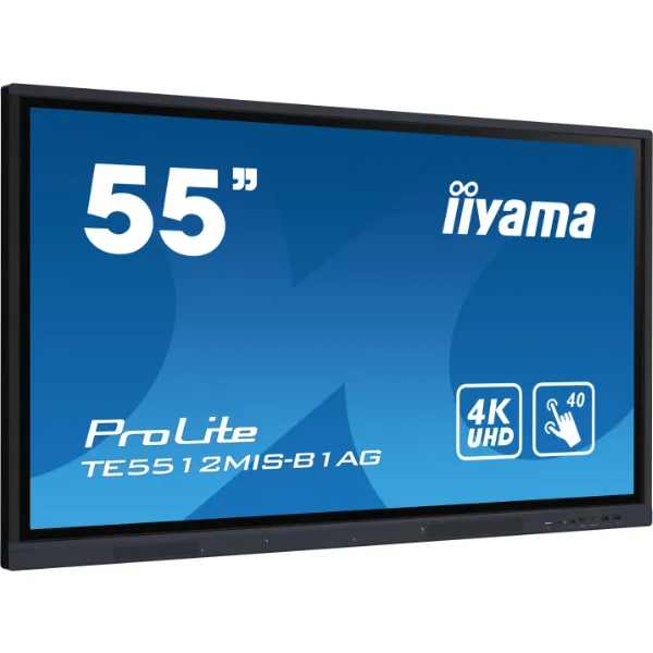 Iiyama ProLite TE5512MIS-B1AG 55" Interactive 4K UHD Touchscreen with User Profiles