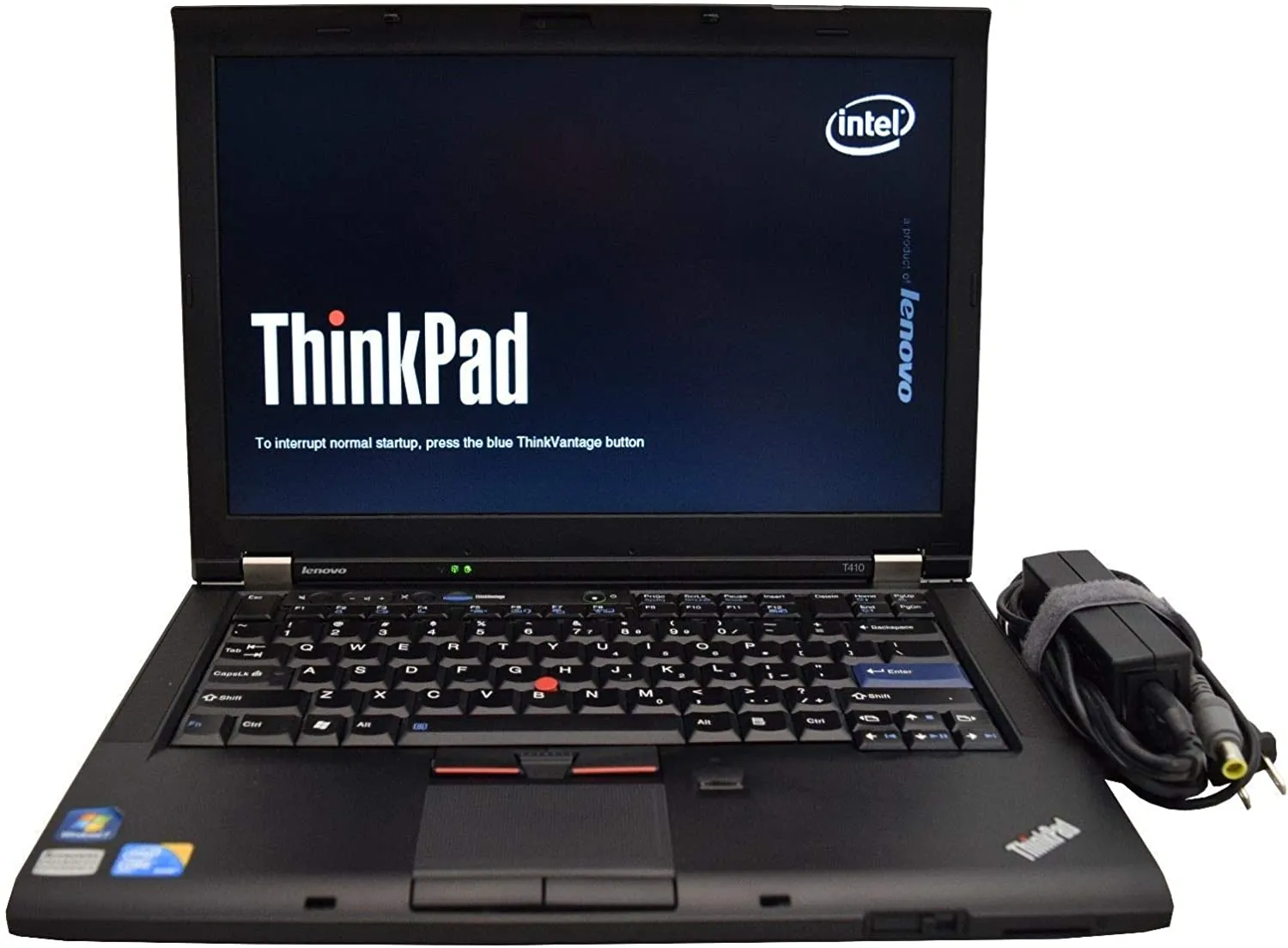 Lenovo ThinkPad T410 Laptop | Intel Core i7-620M @ 2.66GHz, 8GB RAM, 256GB SSD, VGA , DisplayPort, 1Gb Ethernet, DVD-RW, VGA, DisplayPort, Grade A Refurbished - 1 Year Warranty