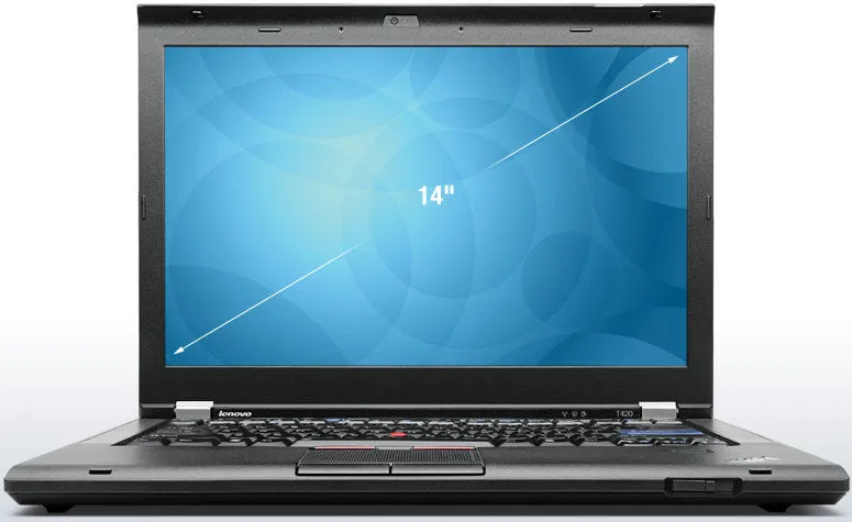 Lenovo ThinkPad T420 14" HD Laptop, Intel i5-2520M @ 2.50GHz | 8GB RAM | 128GB SSD [Solid State Drive] | Intel HD Graphics 3000, Webcam, DVDRW | Windows 10 Pro x64 | 90 days warranty included