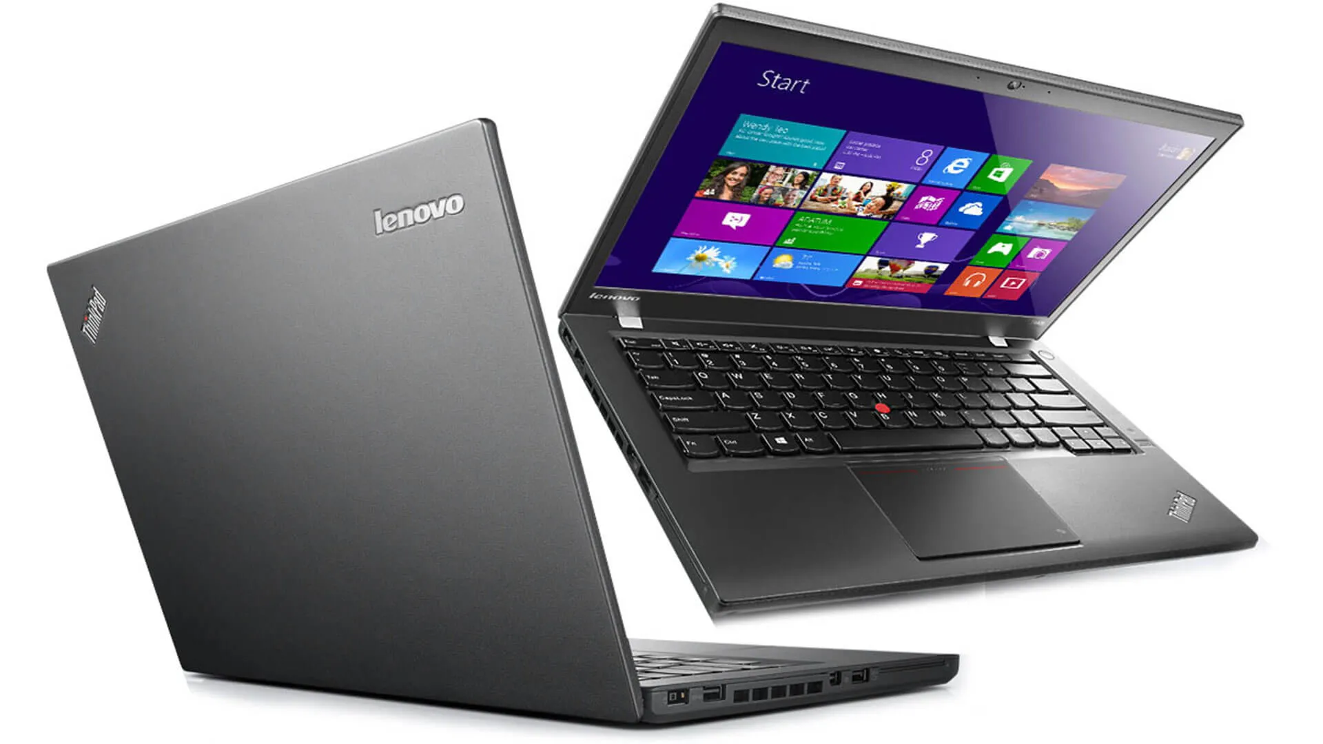 Lenovo ThinkPad T440 Ultrabook 14.1" - Intel Core i5-4300U @ 1.9GHz (4th Gen) | 1600x900 HD  IPS | 8GB RAM, 256GB SSD | Webcam, DisplayPort, VGA, USB 3 | Windows 10 Pro | Grade A (Certified Refurbished)