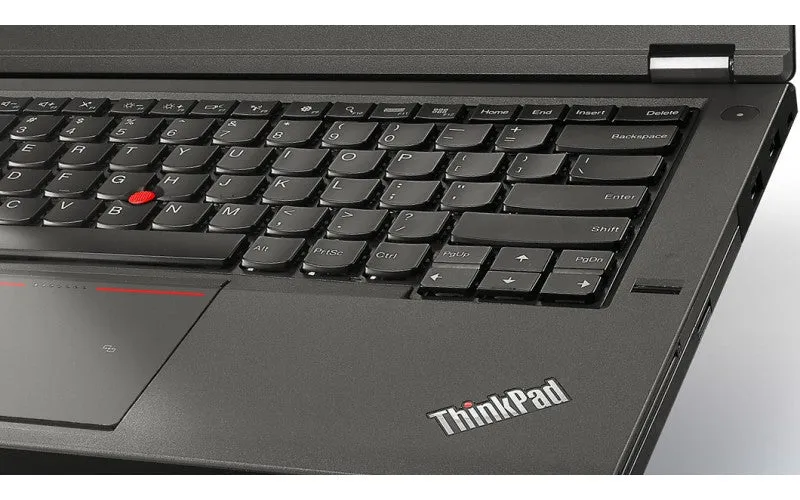 Lenovo ThinkPad T440p Business Laptop 14.1" HD (720p) | Core i5-4300m @ 2.60 GHz, (4th Gen) | 8GB RAM | 500GB HDD or 128GB SSD | Intel HD Graphics | Webcam   DVDRW | Bluetooth | Windows 10 Pro x64 | Certified Refurbished - 1 Year Warranty