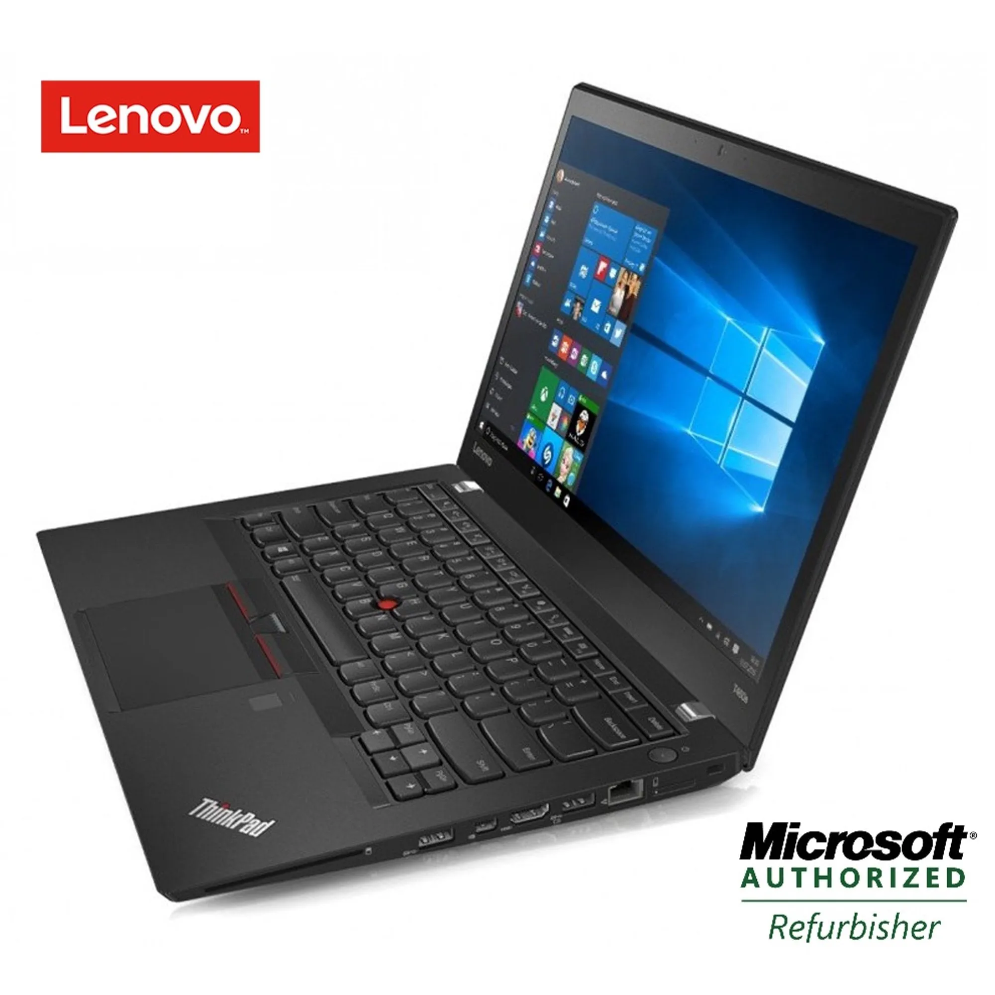 Lenovo ThinkPad T460s Ultrabook 14'' FHD IPS (1080p) | Intel Core i5-6300u 2.40Ghz, Boost 3.0GHz (6th Gen), 16GB DDR4 RAM, 256GB NVMe M.2 SSD (PCIe), HDMI, Thunderbolt, Windows 10 Pro | Grade A (Certified Refurbished), 1 Year Warranty