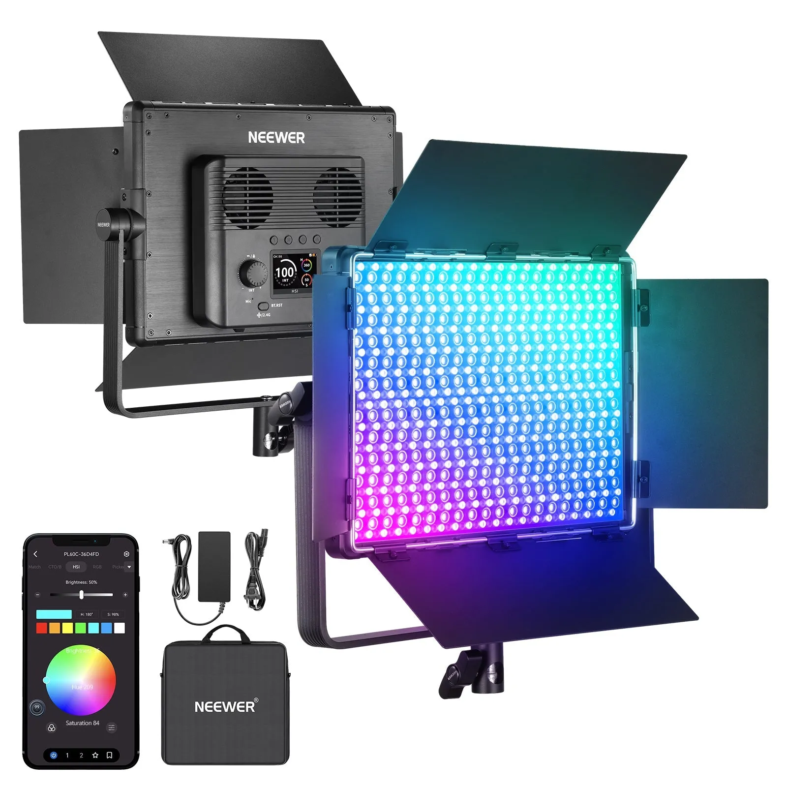 NEEWER PL60C RGB LED Video Light