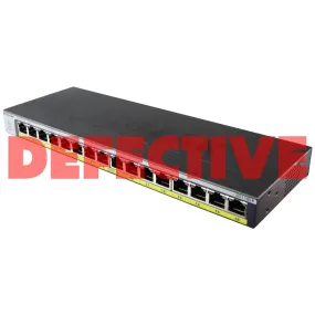 NETGEAR 16-Port Gigabit Ethernet Unmanaged PoE Switch (GS116LP)