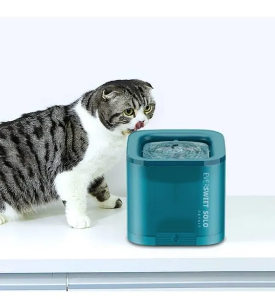 PETKIT Eversweet Solo Drinking Fountain (Blue, 1.8L) for Cats & Dogs