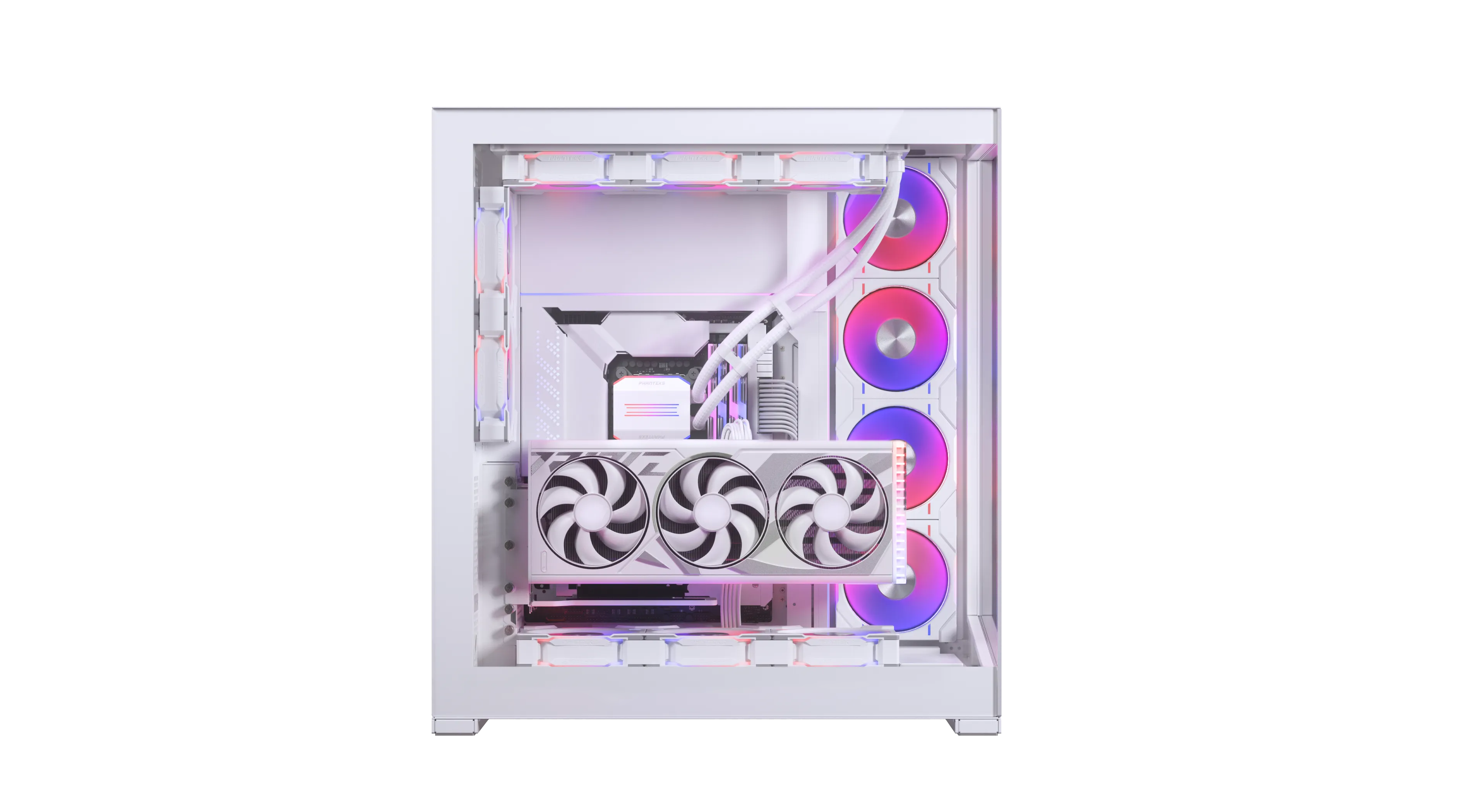 Phanteks Glacier One D30 Premium DRGB All in One Liquid CPU Cooler, DRGB Pump Cap Design