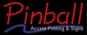 Pinball LED Sign (High Impact, Energy Efficient)