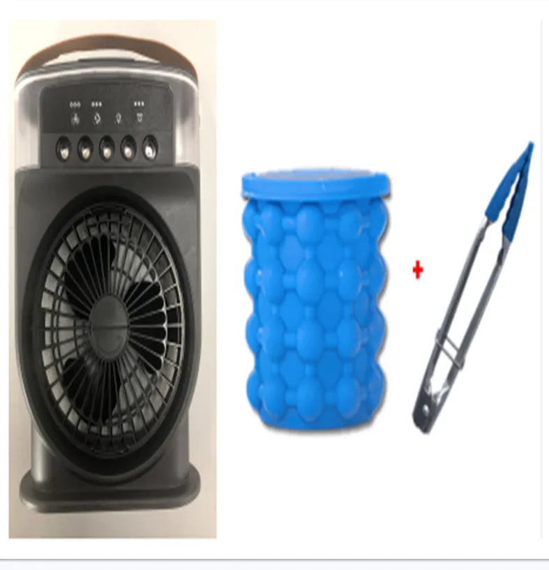 Portable USB Air Conditioner Cooling Fan & Humidifier